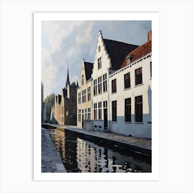 Bruges Canal 1 Art Print