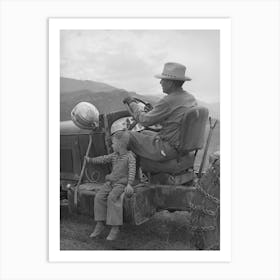 Untitled Photo, Possibly Related To Farmer And His Son, Ouray County, Colorado By Russell Lee Art Print