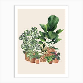 Plant Lovers Friends Art Print