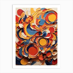 Abstract Painting 587 Art Print