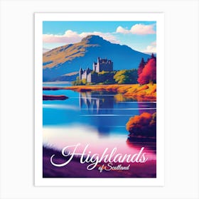 Scottish Highlands Art Print