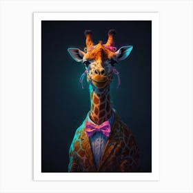 Giraffe 86 Art Print