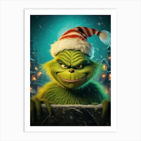 How The Grinch Stole Christmas 12 Art Print