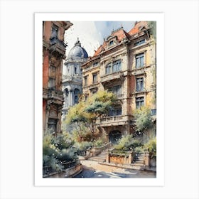 Urban Oasis Art Print