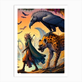 Mystical Fantasy Illustration 178 Art Print