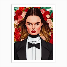 Kate Bosworth Illustration Movies Art Print