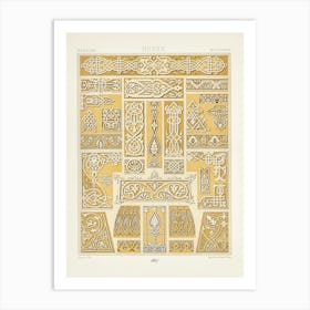 Russian Pattern, Albert Racine 4 Art Print