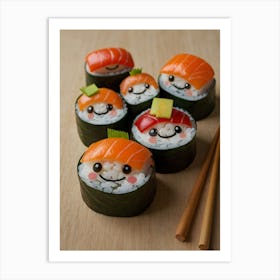 Sushi Sushi Sushi Art Print