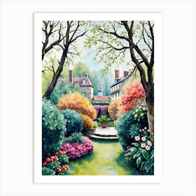 Garden In Bloom 2 Art Print