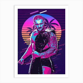 Karrion Kross 80s Retro Art Print