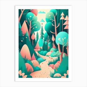 Forest Poster Art Print