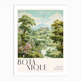 Botanique Fantasy Gardens Of The World 38 Art Print
