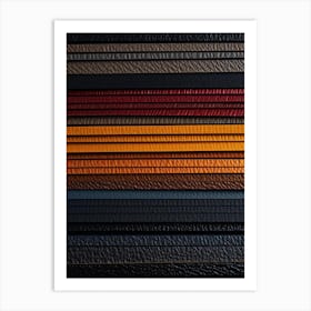 Leather Swatches Art Print