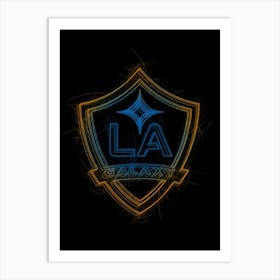 La Galaxy 2 Art Print