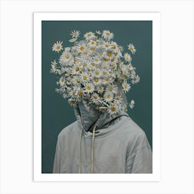 Daisy Head Art Print