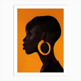 Portrait Of African Woman 83 Art Print