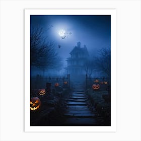 Haunted House 23 Art Print