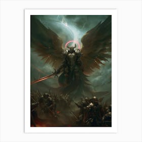 Angel Of War Art Print