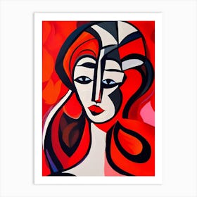 Not A Beautiful Woman Art Print