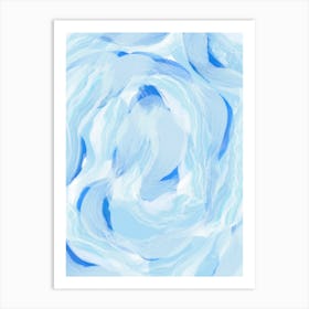 Cloud Foam Art Print