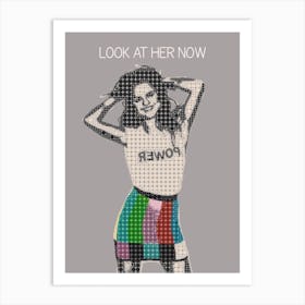 Look At Her Now Selena Gomez Art Print