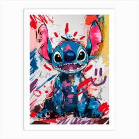 Stitch Canvas Art Art Print