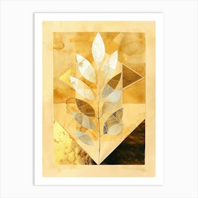 Leaf Painting Art Print