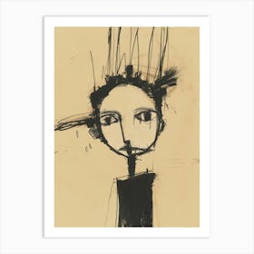 'The Head' 2 Art Print