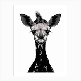 Giraffe 227 Art Print