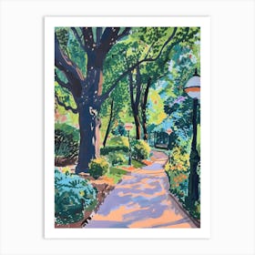 Southwark Park London Parks Garden 4 Painting Art Print