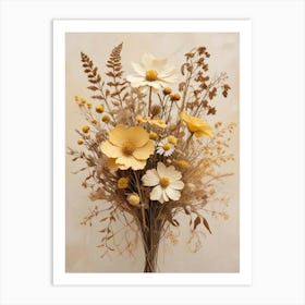 Fleurs Sechees, Dried Flowers Exhibition Poster 23 Art Print (9) Art Print