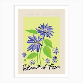 Floral Exhibition Art Print