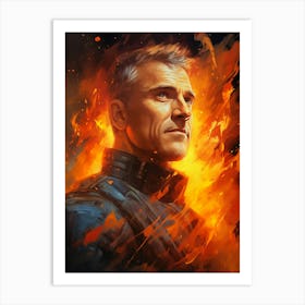 Christoph Waltz (2) Art Print