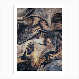 Abstract Oil Painting 2 Art Print