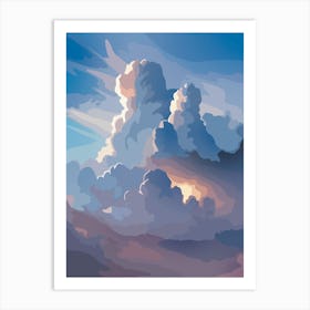 Clouds In The Sky Art Print