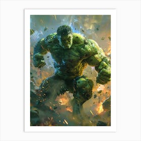 Hulk 32 Art Print