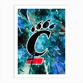 Cincinnati Bearcats 1 Art Print