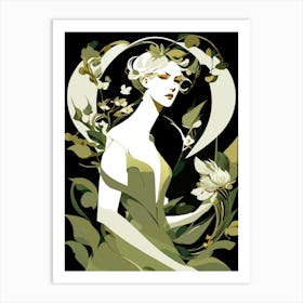 Goddess of Nature - 01 Art Print