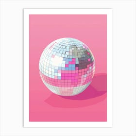 Disco Ball 45 Art Print