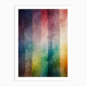 Abstract Watercolor Painting 28 Art Print