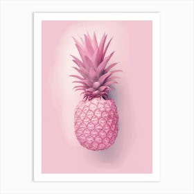 Pink Pineapple 6 Art Print