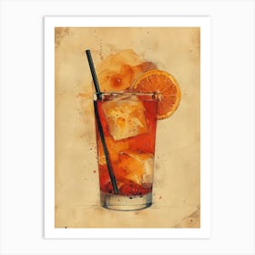 Iced Tea 34 Art Print