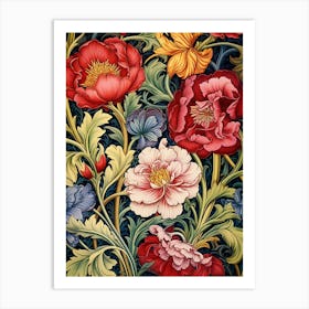 William Morris Flowers 10 Art Print