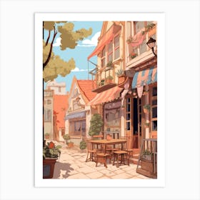 Nicosia Cyprus 3 Illustration Art Print