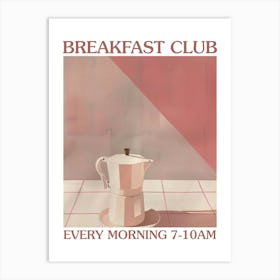Breakfast Club Panini 3 Art Print