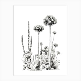 Wildflowers 8 Art Print