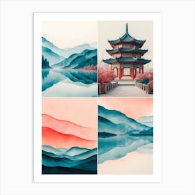 Chinese Landscapes Art Print