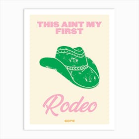 Rodeo Art Print