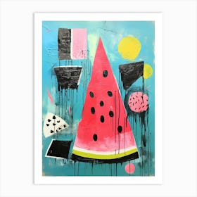 Watermelon Mirage Art Print