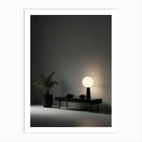 Table Lamp 1 Art Print